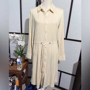 Calvin Klein shirt overall dress